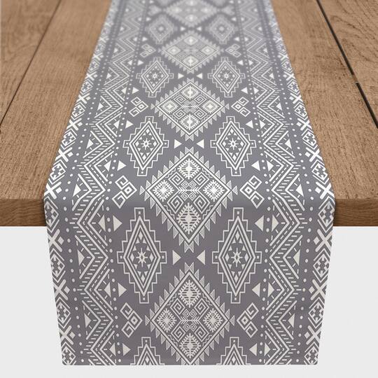 Tribal Print Indoor/Outdoor Table Runner